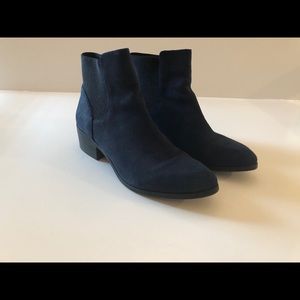 Seychelles Melancholy Navy Chelsea Booties